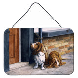 Caroline'S Treasures Basset Hound Wall Or Door Hanging Prints Bdba0016Ds812, 8Hx12W
