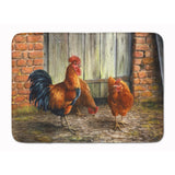 Caroline'S Treasures Rooster And Chickens By Daphne Baxter Floor Mat, 19 X 27, Multicolor