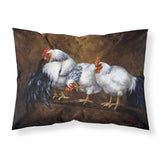 Caroline'S Treasures Roosting Rooster And Chickens Fabric Standard Pillowcase Bdba0081Pillowcase, Multicolor