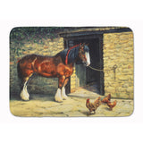 Caroline'S Treasures Horse And Chickens By Daphne Baxter Floor Mat, 19 X 27, Multicolor