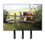 Caroline'S Treasures Cows In A Buttercup Meadow Leash Or Key Holder Bdba0103Th68, Triple, Multicolor