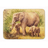 Caroline'S Treasures Elephants By Daphne Baxter Floor Mat, 19 X 27, Multicolor