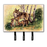 Caroline'S Treasures Wolf Wolves By Daphne Baxter Leash Or Key Holder Bdba0115Th68, Triple, Multicolor