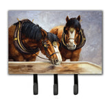 Caroline'S Treasures Horses Taking A Drink Of Water Leash Or Key Holder Bdba0119Th68, Triple