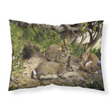 Caroline'S Treasures Rabbit Hole Fabric Standard Pillowcase Bdba0136Pillowcase, Multicolor