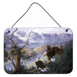 Caroline'S Treasures Eagles By Daphne Baxter Wall Or Door Hanging Prints Bdba0153Ds812, 8Hx12W