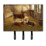 Caroline'S Treasures Cows Calves In The Barn Leash Or Key Holder Bdba0179Th68, Triple