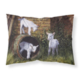 Caroline'S Treasures Goats By Daphne Baxter Fabric Standard Pillowcase Bdba0232Pillowcase, Multicolor