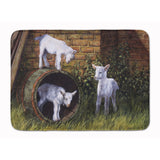 Caroline'S Treasures Goats By Daphne Baxter Floor Mat, 19 X 27, Multicolor