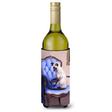 Caroline'S Treasures On The Chair Siamese Cat Wine Bottle Koozie Hugger, 750Ml, Multicolor