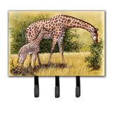 Caroline'S Treasures Giraffes By Daphne Baxter Leash Or Key Holder Bdba0309Th68, Triple, Multicolor