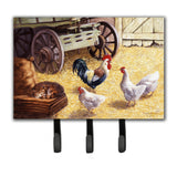 Caroline'S Treasures Rooster And Hens Chickens In The Barn Leash Or Key Holder Bdba0339Th68, Triple