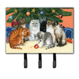 Caroline'S Treasures Bdba0345Th68 Cats Under The Christmas Tree Leash Or Key Holder, Large, Multicolor