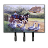 Caroline'S Treasures Geese Crossing Before The Horse Leash Or Key Holder Bdba0351Th68, Triple