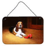 Caroline'S Treasures Basset And Shoe Wall Or Door Hanging Prints Bdba0372Ds812, 8Hx12W