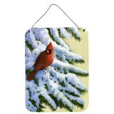 Caroline'S Treasures Red Cardinal By Daphne Baxter Wall Or Door Hanging Prints Bdba0415Ds1216, 16H X 12W, Multicolor