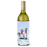 Caroline'S Treasures Bdba0419Literk Penguins By Daphne Baxter Wine Bottle Beverage Insulator Hugger, 750Ml, Multicolor