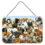 Caroline'S Treasures Fifty One Dogs Wall Or Door Hanging Prints Bdba0441Ds812, 8Hx12W