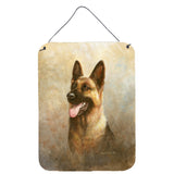 Caroline'S Treasures Alsatian German Shepherd Wall Or Door Hanging Prints Bdba0464Ds1216, 16Hx12W, Multicolor
