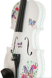 Butterfly Dream Ii White Violin Outfit 1/2