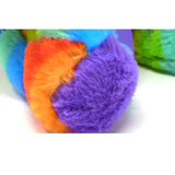 Rainbow Teddy Bear Plush Stuffed Animal Cuddly Soft 12 inch