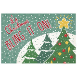 Retro Christmas Iv Bright -Paper Art-62X42