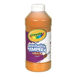 Artista II Washable Liquid Tempera Paint, Orange, 16 oz.