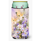 Caroline'S Treasures Daisies By Maureen Benfield Tall Boy Koozie Hugger, Multicolor