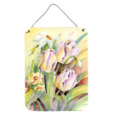 Caroline'S Treasures Tulips And Narcisuss Wall Or Door Hanging Prints Bmbo0425Ds1216, 16Hx12W, Multicolor