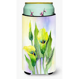 Caroline'S Treasures Lilies By Maureen Benfield Tall Boy Koozie Hugger, Multicolor