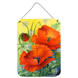 Caroline'S Treasures Poppies By Maureen Bonfield Wall Or Door Hanging Prints Bmbo0946Ds1216, 16Hx12W, Multicolor