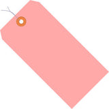 Global Industrial Shipping Tag Pre-Wired #7 5-3/4L X 2-7/8W Pink 1000/Pack