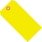 Global Industrial Shipping Tag #1 2-3/4L X 1-3/8W Fluorescent Yellow 1000/Pack