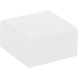 Global Industrial Gift Boxes 4L X 4W X 2H White 100/Pack
