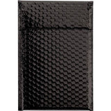 Global Industrial™ Glamour Bubble Mailers 7-1/2W X 11L Black 72/Pack