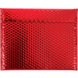 Global Industrial™ Glamour Bubble Mailers 13-3/4W X 11L Red 48/Pack