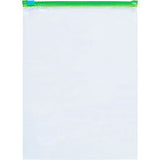Global Industrial Minigrip Slider Grip Reclosable Poly Bags 10-1/2W X 11L 2.7 Mil Clear250/Pk