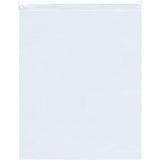 Global Industrial™ Slider Zip Reclosable Poly Bags 9W X 12L 3 Mil Clear Pack Of 100