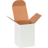 Global Industrial Reverse Tuck Folding Cartons 2L X 2W X 3H White 1000/Pack