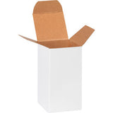 Global Industrial Reverse Tuck Folding Cartons 2L X 2W X 4H White 1000/Pack