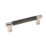Esquire 5-1/16 In (128 Mm) Center-To-Center Polished Nickel/Gunmetal Cabinet Pull