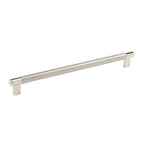 Esquire 12-5/8 In (320 Mm) Center-To-Center Polished Nickel/Stainless Steel Cabinet Pull
