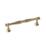 Crawford 5-1/16 In (128 Mm) Center-To-Center Golden Champagne Cabinet Pull