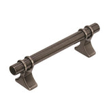 Davenport 3-3/4 In (96 Mm) Center-To-Center Gunmetal Cabinet Pull