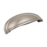 Ashby 4 In (102 Mm) & 3 In (76 Mm) Center-To-Center Weathered Nickel Cabinet Cup Pull