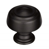 Kane 1-5/8 In (41 Mm) Diameter Black Bronze Cabinet Knob