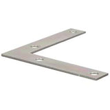 Hillman 851097 4 x 0.75 in. Zinc Plated Flat Corner Iron Pack of 5