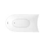 Floris 67 Freestanding Bathtub With No Faucet
