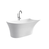 Floris 67 Freestanding Bathtub With No Faucet