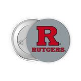 Rutgers Scarlet Knights 2 Inch Button Pin 6-Pack
